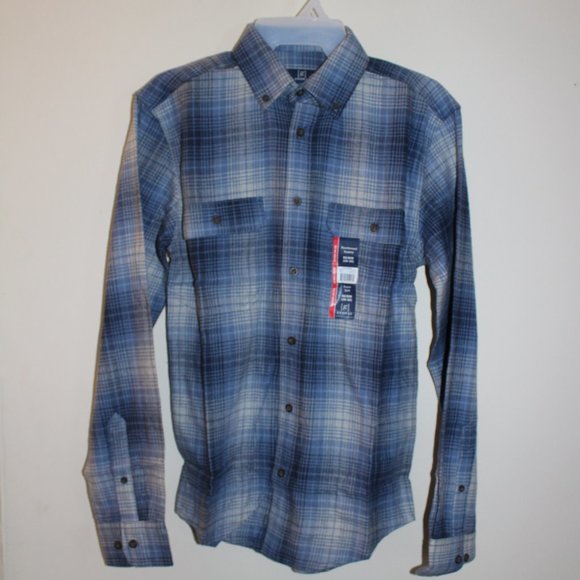 Bundle of 2 George Plaid Flannel Shirts - Picture 2 of 8